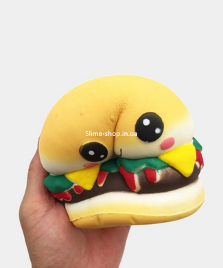 Сквиш Гамбургер разноцветный большой