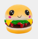 Сквиш Гамбургер разноцветный большой - изображение 1
