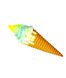 Сквиш Мороженое рожок разноцветное - изображение 4