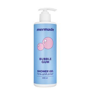 Гель для душа Mermade Bubble Gum с ароматом жвачки 400 мл
