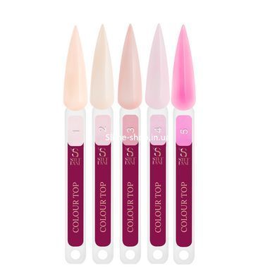 Топ для гель-лака цветной Steffani Top Color 9 мл , 01 Светлый бежевый