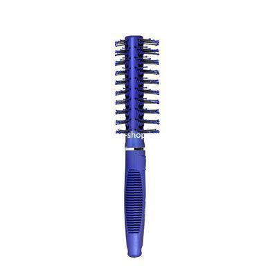 Щітка для волосся двостороння продувна Salon Professional 9541 SL, Синя