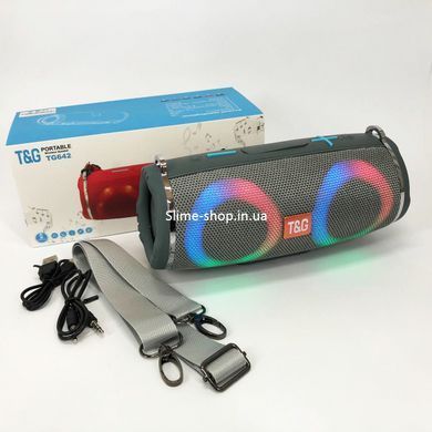 Блютуз колонка с красивой подсветкой TG642, Мощная переносная акустическая колонка, TW-655 Переносные колонки