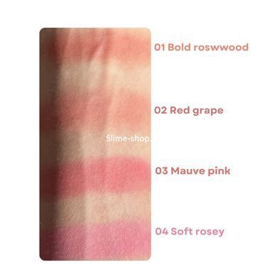 Румяна-мусс Parisa Cosmetics Hydro Skin Blush Mousse to Powder Pigment компактные (PHB-04) , 01 Soft rosey Розово-коричневые
