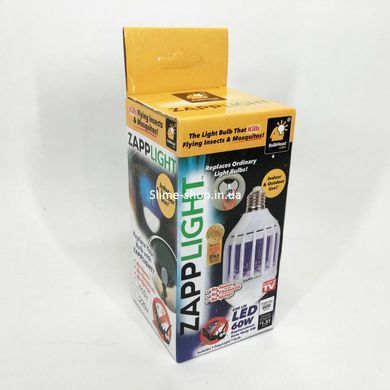 Світлодіодна лампа для комах Zapp Light, електрична пастка для комах, протимоскітна лампа RQ-817 від комарів