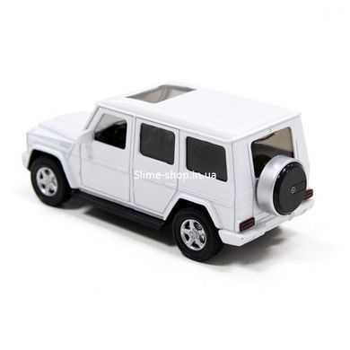 Металлическая машинка "Mercedes-Benz G350" (белый)