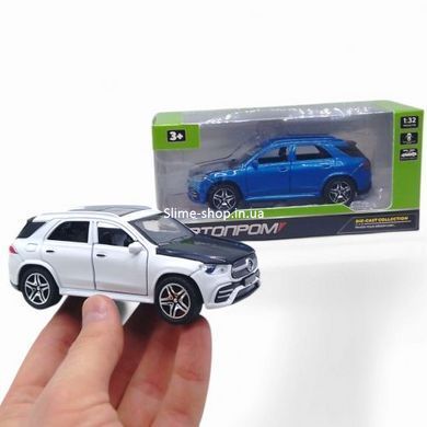 Машинка металева, двері, інерція Mercedes Автопром (синій)