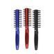 Щітка для волосся двостороння продувна Salon Professional 9541 SL, Синя