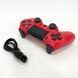 Джойстик DOUBLESHOCK для PS 4, бездротовий ігровий геймпад PS4/PC акумуляторний джойстик. LV-441 Колір: червоний