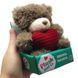 Мягкая игрушка "Plush and Co. МИШКА" (КОРИЧНЕВЫЙ) 12 см