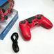 Джойстик DOUBLESHOCK для PS 4, бездротовий ігровий геймпад PS4/PC акумуляторний джойстик. LV-441 Колір: червоний