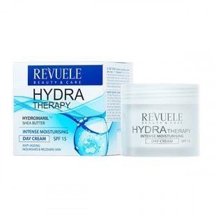 Увлажняющий дневной крем для лица SPF 15 Revuele Hydra Therapy Intense, 50 мл