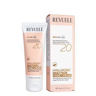 Крем для рук сонцезахисний Revuele Hyaluronic Daily Sun SPF20 80 мл