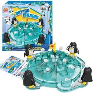 Настольная игра "Меткие Снежки", в коробке