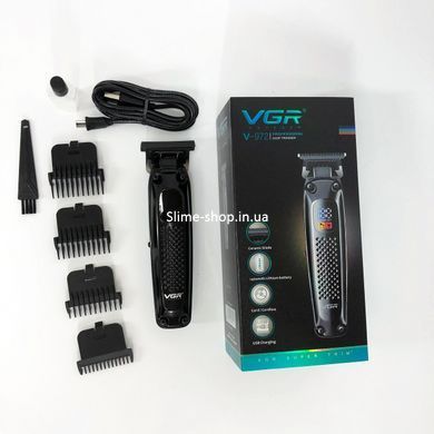 Машинка для точної стрижки бороди та волосся VGR V-972, Машинка для стрижки VH-532 волосся бездротова