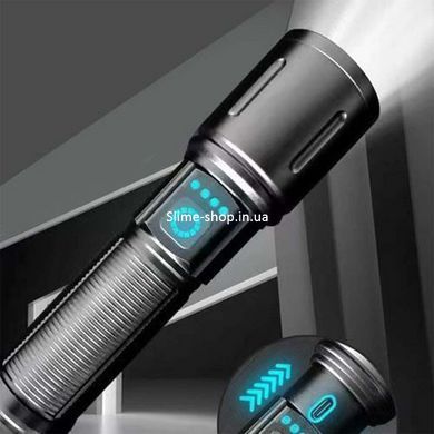 Поисковый фонарь ручной PLD-606, Яркий фонарик, Легкий тактический фонарь, Аккумуляторные DO-708 ручные фонари