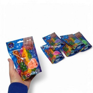 Кинетический песок "KidSand" голубой, в пакете, 400 г