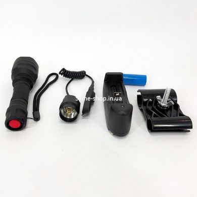 Лід ліхтар переносний Bailong BL-QC8 XPE, Тактичний ліхтар police, Ліхтар переносний VJ-952 для полювання