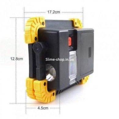 Акумуляторна лампа світлодіодна USB L811-20W-COB-1W, Ліхтар FV-429 світлодіодний прожектор