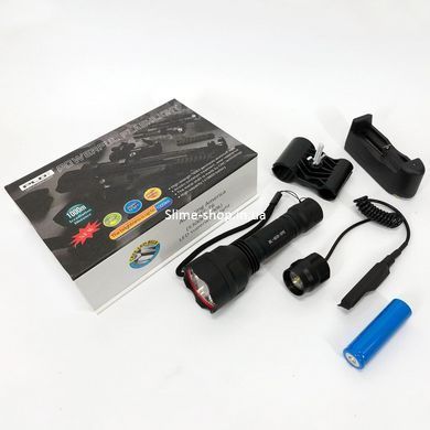 Лід ліхтар переносний Bailong BL-QC8 XPE, Тактичний ліхтар police, Ліхтар переносний VJ-952 для полювання