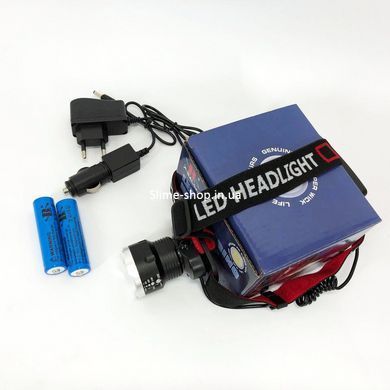 Налобный фонарик с usb зарядкой X-Balog BL-T07B-P90, Хороший фонарик для рыбалки, LA-469 Головной фонарик