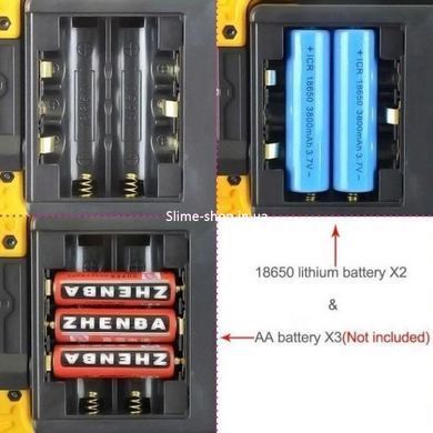 Акумуляторна лампа світлодіодна USB L811-20W-COB-1W, Ліхтар FV-429 світлодіодний прожектор