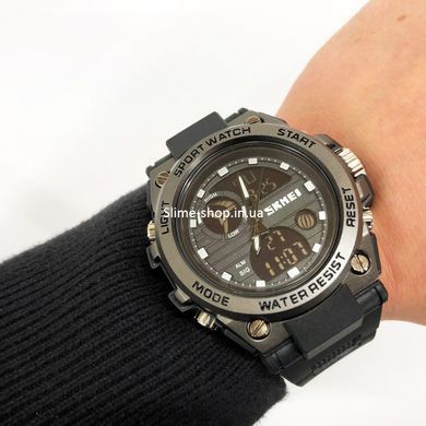 Стильные армейские часы SKMEI 2031BK, Часы армейские скмей, Новые GX-323 командирские часы