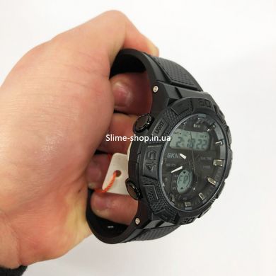 Часы Спецназ SKMEI 1881BKWT, Противоударные часы, Часы наручные DU-601 электронные тактические