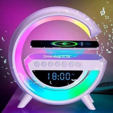 Настольный будильник с беспроводной зарядкой G-Smart BT-3401, Беспроводное RL-104 зарядное устройство