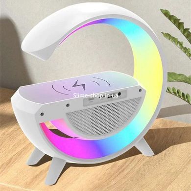 Настольный будильник с беспроводной зарядкой G-Smart BT-3401, Беспроводное RL-104 зарядное устройство