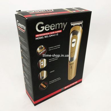 Тример для стрижки професійний GEMEI GM-6112, Машинка для стрижки MN-741 професійна волосся