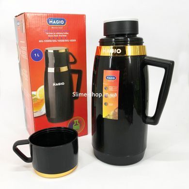 Термокружки для спорта Magio MG-1050B 1 л, Термос для кофе, Термочашка походная, Термос BE-822 для воды