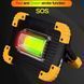 Акумуляторна лампа світлодіодна USB L811-20W-COB-1W, Ліхтар FV-429 світлодіодний прожектор