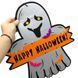 Декор з фетру 3мм "Привид Happy Hellowееn" ХН-100