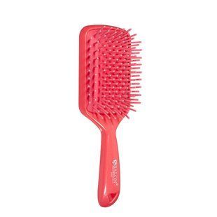Щітка для волосся масажна із силіконовими зубцями Salon Professional 6W067