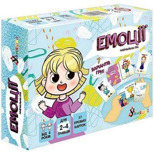 Розвиваюча настільна гра "Емоції" (укр)