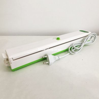 Побутовий вакуумний пакувальник Freshpack Pro зелений, Вакууматор побутовий вакуумний, HC-348 Вакууматор ручний