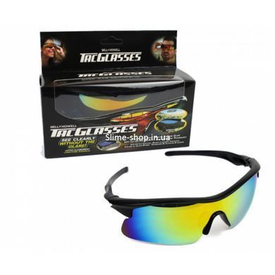 Окуляри тактичні сонцезахисні TAG GLASSES поляризовані антивідблиски для UW-244 водіїв різнокольорові