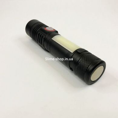 Фонарь тактический портативный BL-502 T6+COB, Мощный юсб фонарь, Фонарик светодиодный XB-455 для туриста