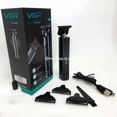 Триммер для усов VGR V-077, Беспроводная машинка для стрижки для дома, Стильная машинка OR-707 для стрижки