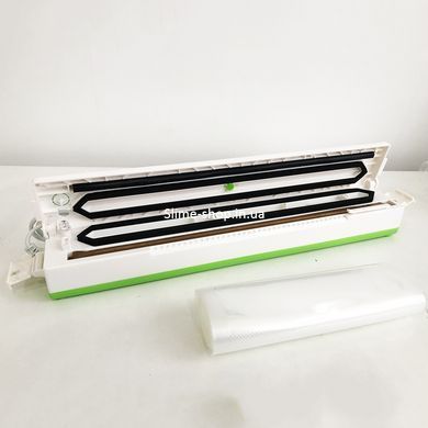 Побутовий вакуумний пакувальник Freshpack Pro зелений, Вакууматор побутовий вакуумний, HC-348 Вакууматор ручний