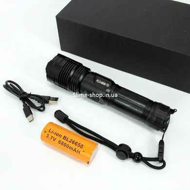 Лед фонарь мощный на улицу PLD-6606, Ручной фонарик led, Качественный фонарик, TW-244 Мощные фонарики