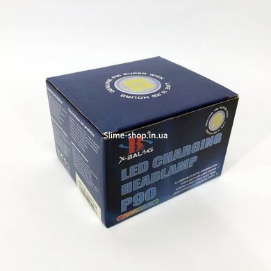 Налобный фонарь для туризма рыбалки и охоты X-Balog BL-T09B-P90, Мощный налобный фонарь KU-389 для рыбалки
