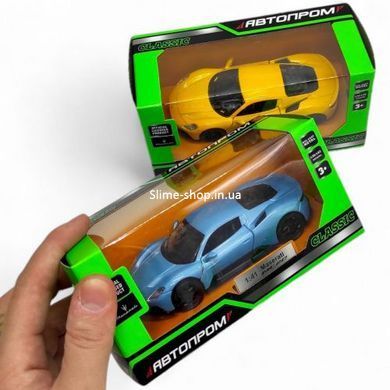 Машинка металлическая "Автопром: Volkswagen Amarok" (голубая)