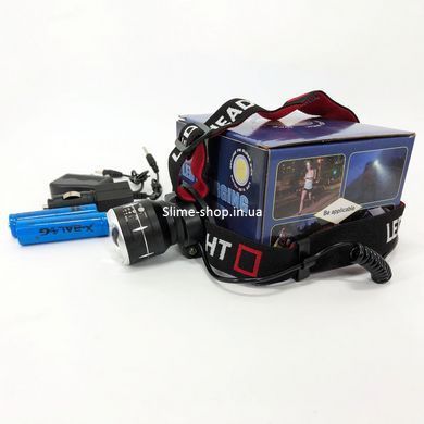 Налобный фонарь для туризма рыбалки и охоты X-Balog BL-T09B-P90, Мощный налобный фонарь KU-389 для рыбалки