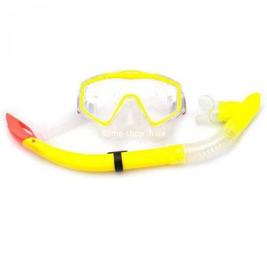 Маска і трубка Mask and Snorkel, жовтий