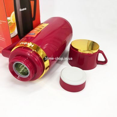 Термокухоль для школярів Magio MG-1050R 1 л, Термокухоль для дітей, Термокухоль з GW-647 вакуумною ізоляцією
