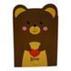 Блокнот з вушками "BEAR" 24 аркушів 11x16