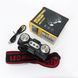 Фонарик на голову на батарейках 6532-3030+SMD(WHITE+RED), Налобный фонарь AG-419 для автомеханика