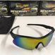 Окуляри тактичні сонцезахисні TAG GLASSES поляризовані антивідблиски для UW-244 водіїв різнокольорові